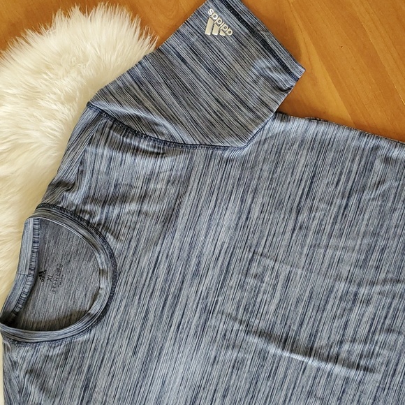 Mens Adidas blue performance t shirt sz XL - Picture 2 of 5